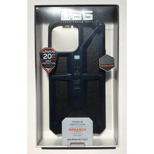 Оригинальный противоударный чехол UAG Monarch для iPhone 13 Pro Max (6.7") Mallard (113161115555) - фото 2