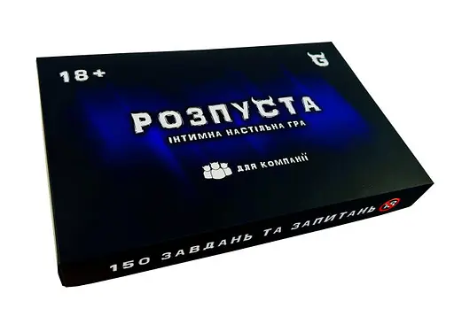 Настільна гра Точка Games Розпуста для компанії (укр.) (ВР_РДК)