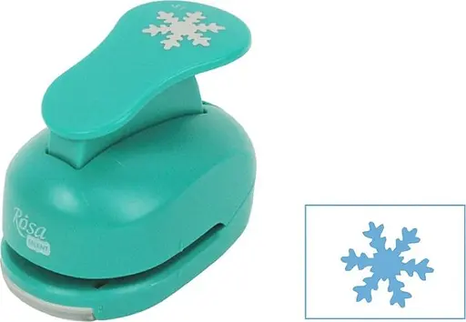 Фігурний діркопробивач Сніжинка №2 3,8см Rosa Talent - фото 1