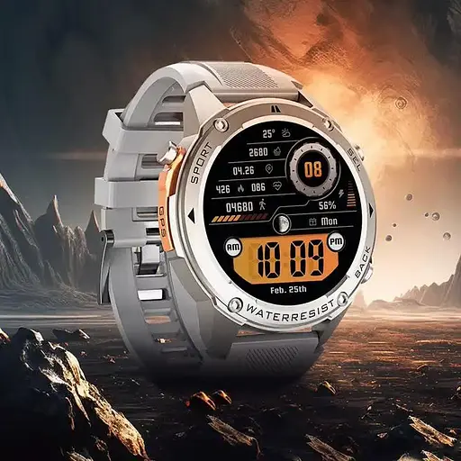 Чоловічий розумний смарт-годинник Smart Watch DM56 з AMOLED-дисплеєм спортивними режимами та компасом - фото 5