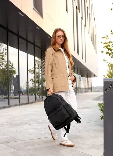 Жіночий рюкзак Sambag BRIX PJT CLASSIC чорний 40 x 27 x 15 см (11711065) - фото 4