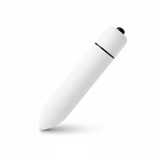 Вибропуля мини для клиторальной стимуляции водостойкая белая