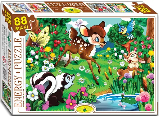 Пазли Енергія+ Бембі, 88 елементів, ЕГ-02