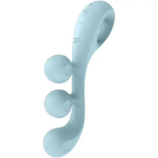 Универсальный вибратор Satisfyer Tri Ball 2, 3 мотора гнется