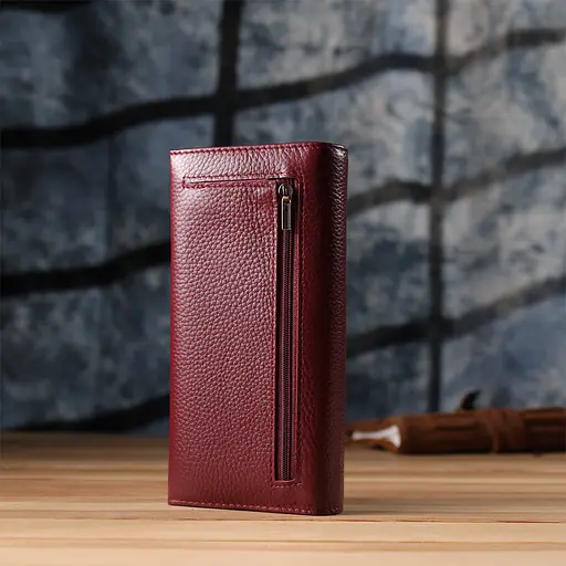 Гаманець для жінок із натуральної шкіри ST Leather 19х9х3 см acs0029655 - фото 10