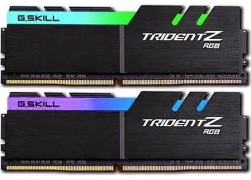 Оперативна пам'ять G.Skill 16GB (2x8GB) DDR4 3200MHz Trident Z RGB Black (F4-3200C16D-16GTZR)