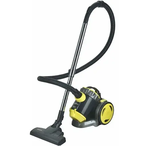 Пылесос Brock BVC 8056 YT контейнерный 800 Вт 2 л фильтр НЕРА черно-желтый