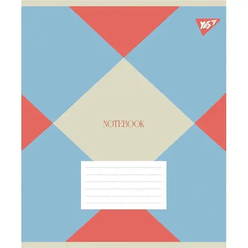 Зошит учнівський "Abstraction" Yes 767835 48 аркушів Різнокольоровий - фото 1