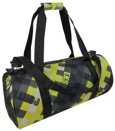 Сумка спортивная для тренировок Wallaby салатовая с черным 28L sum0028904 - фото 2