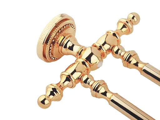 Тримач для рушника Kugu Eldorado 842G Золотий - фото 2