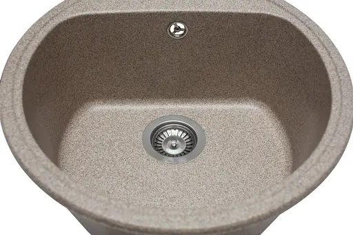 Кухонная мойка гранитная Miraggio Malibu terra 516x516x220 00208605, Терра - фото 3