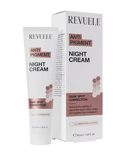 Ночной крем для лица против пигментации Revuele 40 мл - фото 1