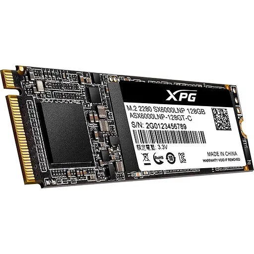 SSD накопитель ADATA XPG SX6000 Lite 128GB (ASX6000LNP-128GT-C) [135564] - фото 3
