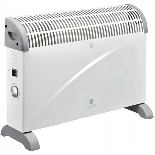 Електричний конвектор KCONV200-17 White KLINDO 2000 Вт 3 режими потужності підлоговий 15-20 м2 Білий - фото 1