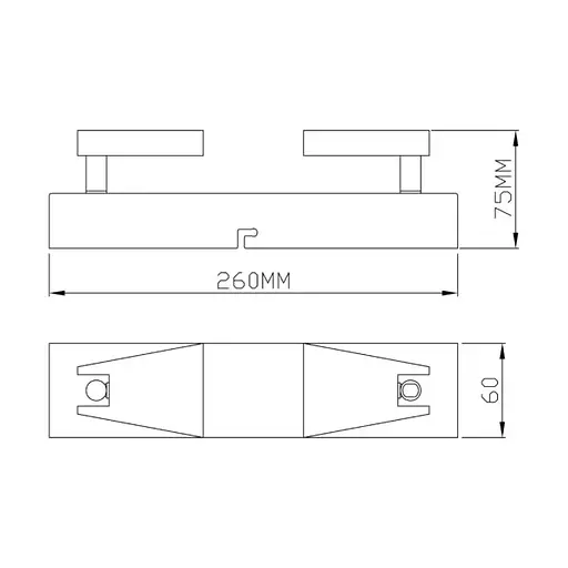 Спот Zuma Line CK99603A-2 SPAZIO - фото 2