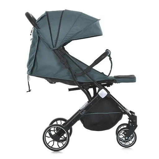 Детская прогулочная коляска-книга Bambi M 5727 Flash Pine Green Зеленая - фото 4
