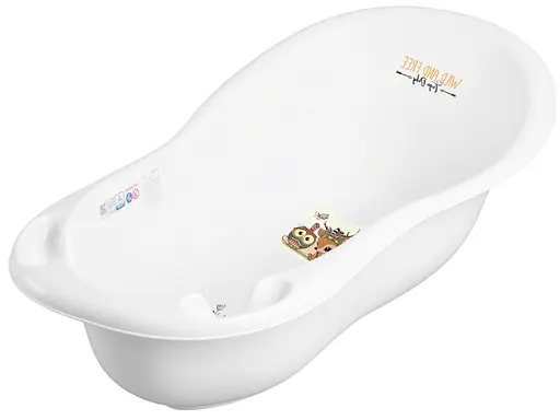 Ванна дитяча Tega Baby Wild&Free Little Deer 102 см white green - фото 1