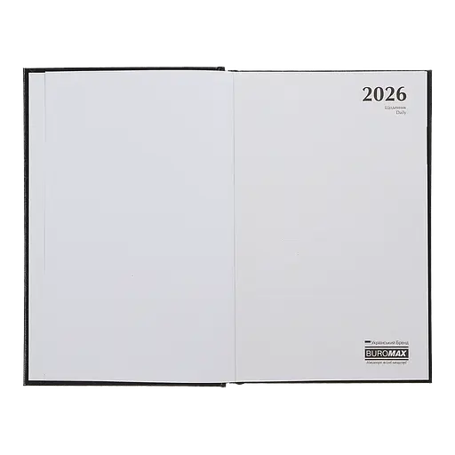 Ежедневник датированный Buromax Optimal 2026 A5 бумвинил синий (BM.2121-02) - фото 3