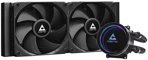 Водяне охолодження Chieftec Iceberg 240 DARK ARGB Black (CLC-240-BLK)