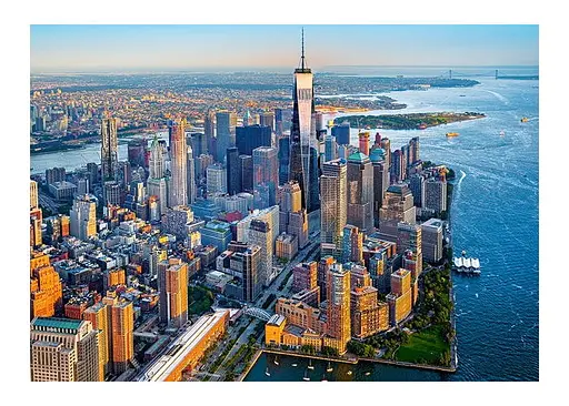 Пазл Castorland Закат солнца над Манхэттеном Нью-Йорк США 500 эл. (B-53674) - фото 2