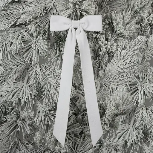 Украшение декоративное Yes! Fun Бант 38x16 см белое (975096) - фото 6