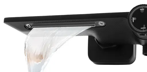 Душова система Rea Helix black з виливом REA-P6618, Чорний матовий - фото 5