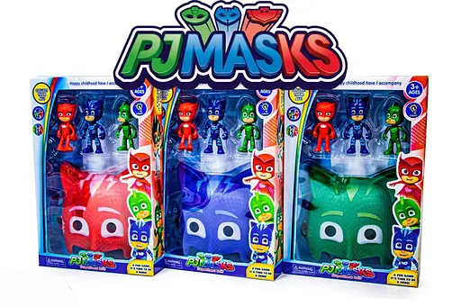 Ігровий набір Герої в Масках, 3 герої + маска (світиться), 24x7x38 см - фото 2