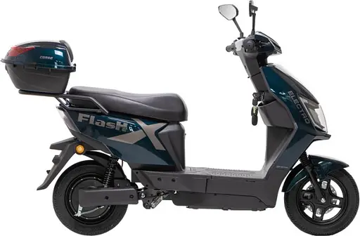 Електроскутер Двомісний Corso FLASHX (1200W 72V/23Ah LiFePO₄) Зелений - фото 3