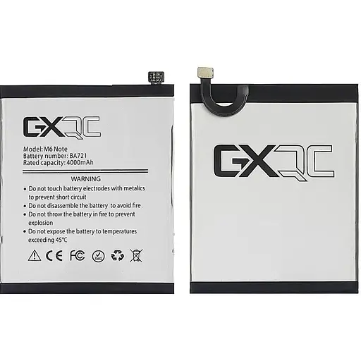 Акумулятор Meizu GXQC BA721 для Meizu M6 Note