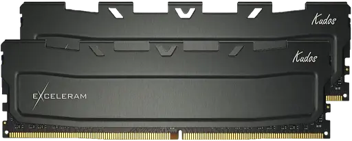 Оперативная память eXceleram 32GB (2x16GB) DDR4 3200MHz Black Kudos (EKBLACK4323222XD) - фото 1