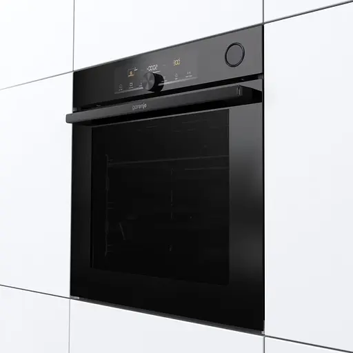 Духовой шкаф электрический Gorenje 77 л A+ пара дисплей 300°C Wi-Fi черный - фото 4