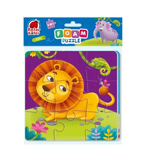 Пазлы фомовые 2in1 Zoo