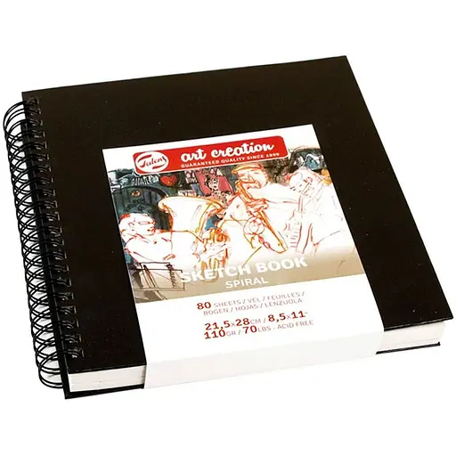 Блокнот на спіралі Royal Talens Art Creation 21.5х28см 110г/м2 80л - фото 4