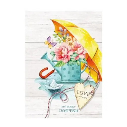 Блокнот, 60 г, 104x124 мм, 64 аркуші, клітинка, 19278-19281