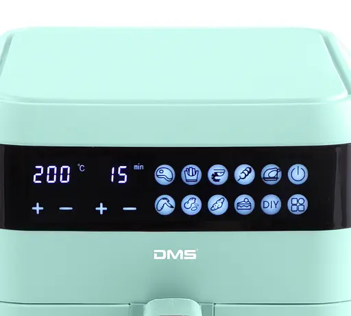 Багатофункціональна піч 10 програм DMS HFG-7R 1600 Вт з духовкою системою Air Fryer функція гаряче повітря - фото 3