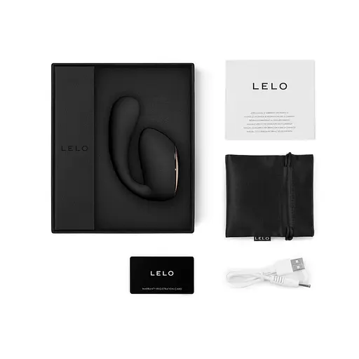 Вібратор Lelo Ida Wave 9.3 см чорний - фото 3