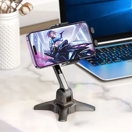 Тримач для телефону Hoco HD3 Joy push-type Space Black - фото 3