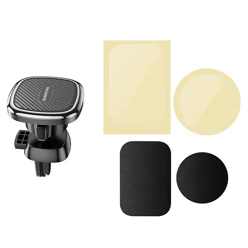 Автотримач Borofone BH67 Black / Metal gray - фото 5