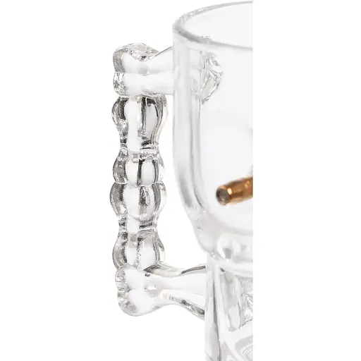 Пивной бокал Gun&Fun череп с шаром 500 мл - фото 2