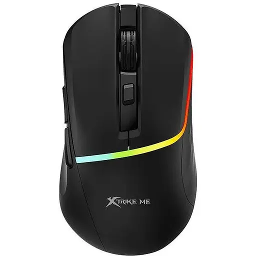 Миша Xtrike Me wired mouse GM-322 BK RGB 1200-7200DPI - фото 1