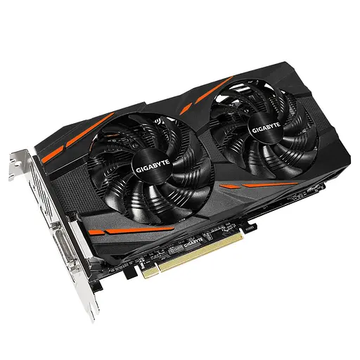 Видеокарта Gigabyte AMD Radeon RX 480 8Gb Gaming G1 (GV-RX480G1 GAMING-8GD) (GDDR5, 256 bit, PCI-E 3.0 x16) Б/у - фото 4