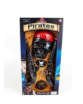 Набір пірата 8897A-131-2-3-4-5, маска, зброя, в коробці 25-51-5см (6912219101772) Вид 4 - фото 1