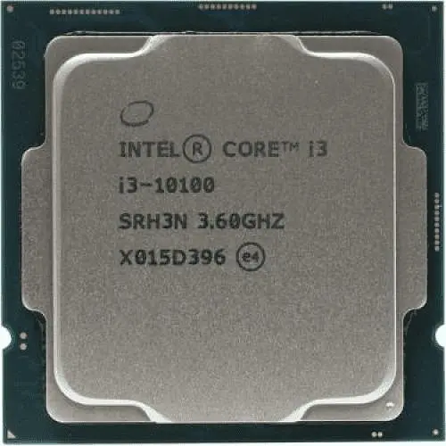 Процесор Intel Core i3 10100 (CM8070104291317) (Socket 1200, 8T, 4.3 ГГц, Tray) Б/в - фото 1