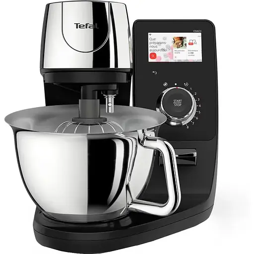 Кухонная машина Tefal I-Coach Touch, 1200Вт черный