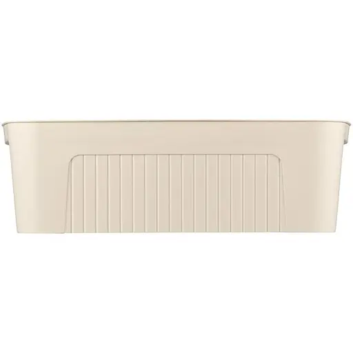 Ящик для зберігання Ardesto 45.5 x 31 x 14 см з кришкою 13 л бежевий (ARHC2513B) - фото 4