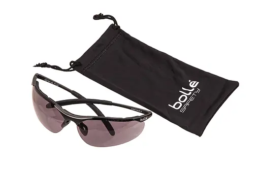 Очки защитные Bolle CONTOUR, металлическая оправа, дымчатые линзы - фото 3