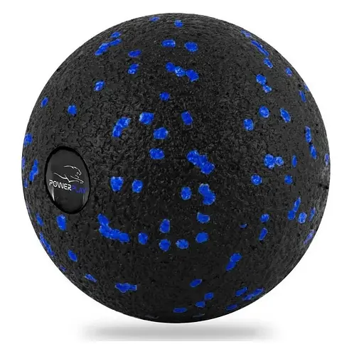 Массажный мяч PowerPlay PP-4351 Epp Massage Ball (d10) Черно/Синий (PP-4351_Blue_d10) - фото 2