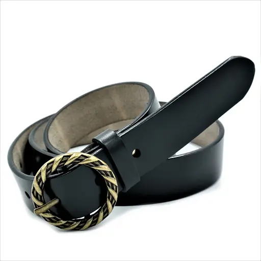 Ремінь шкіряний Weatro жіночий 105-115х3 см acs0013958 - фото 2