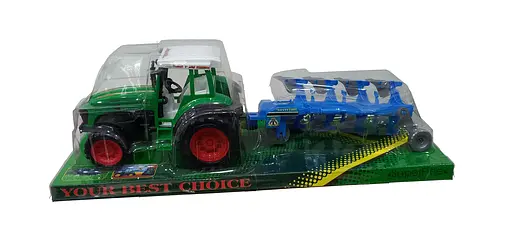 Трактор 0488-94-95-96 инерция, в слюде (6965496110715) Вид 3 - фото 1