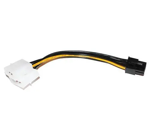 Переходник питания 6-pin VGA (M) - 2 x Molex (M), 20 см, Atcom (16185) - фото 1
